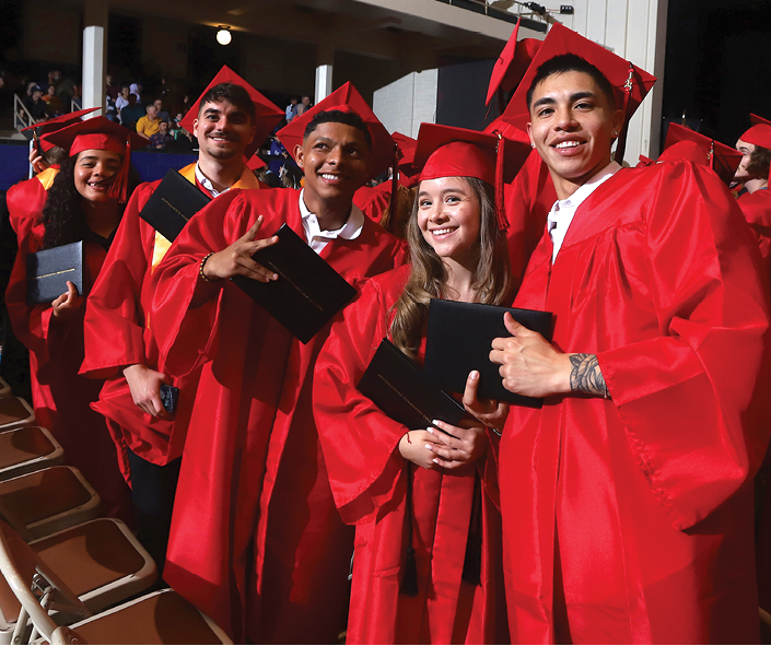 SCC WB graduation was held Thursday May 11, 2023 at Memorial Auditorium in Burlington, Iowa. [John Gaines Photography]