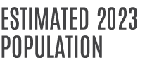 Estimated 2023 population