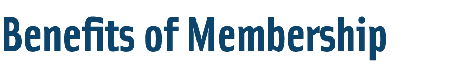 Benefits of Membership