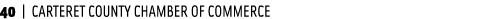 40 | CARTERET COUNTY CHAMBER OF COMMERCE