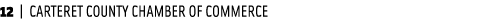 12 | CARTERET COUNTY CHAMBER OF COMMERCE