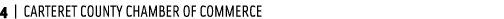 4 | CARTERET COUNTY CHAMBER OF COMMERCE