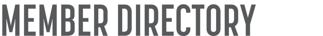 MEMBER DIRECTORY