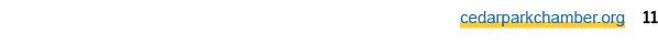cedarparkchamber.org 11