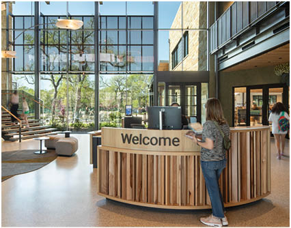 Cedar Park Library; Location: Austin, TX; Architect: Lake Flato Architects