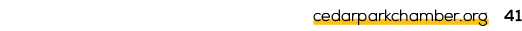 cedarparkchamber.org 41