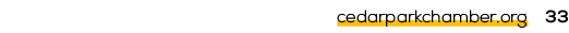 cedarparkchamber.org 33