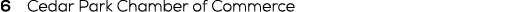 6 Cedar Park Chamber of Commerce