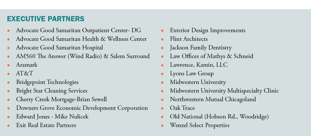 Executive Partners ● Advocate Good Samaritan Outpatient Center DG ● Advocate Good Samaritan Health & Wellness Center ...