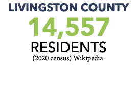  Livingston County 14,557 residents (2020 census) Wikipedia. 