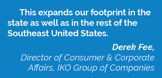 This expands our footprint in the state as well as in the rest of the Southeast United States. Derek Fee, Director of...