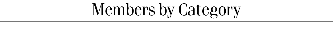 Members by Category