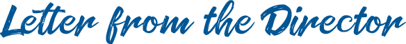 Letter from the Director