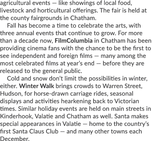agricultural events — like showings of local food, livestock and horticultural offerings. The fair is held at the cou...