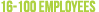 16-100 Employees