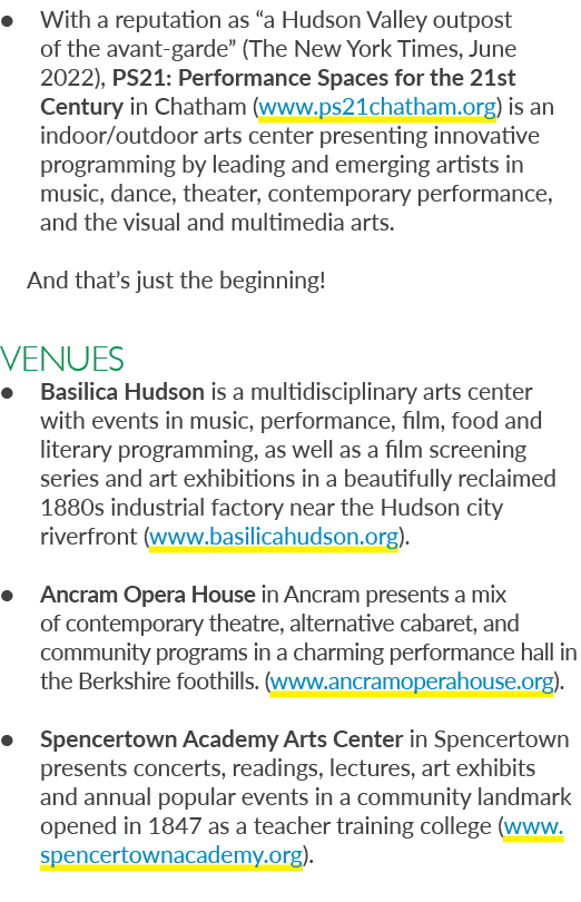 ● With a reputation as “a Hudson Valley outpost of the avant garde” (The New York Times, June 2022), PS21: Performanc...