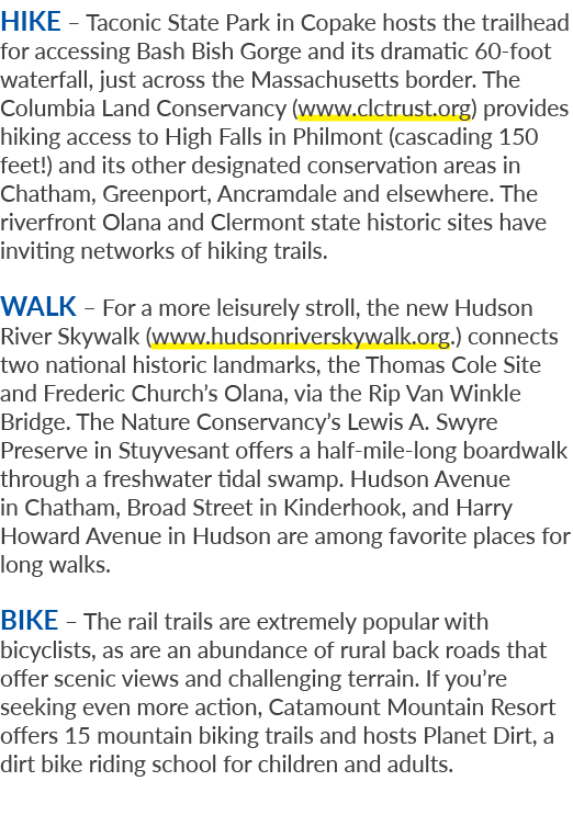 HIKE – Taconic State Park in Copake hosts the trailhead for accessing Bash Bish Gorge and its dramatic 60 foot waterf...