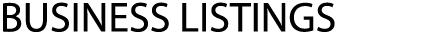 BUSINESS LISTINGS