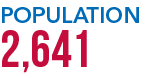 POPULATION 2,641