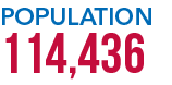 POPULATION 114,436