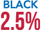 Black 2.5%