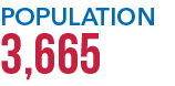 POPULATION 3,665