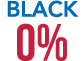 Black 0%