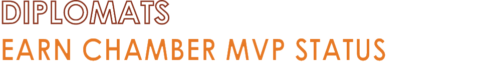 DIPLOMATS EARN CHAMBER MVP STATUS