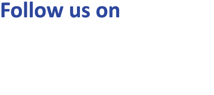Follow us on Social Media and stay connected! 
