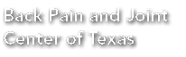 Back Pain and Joint Center of Texas 
