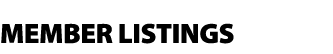  MEMBER LISTINGS