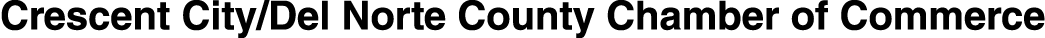 Crescent City/Del Norte County Chamber of Commerce