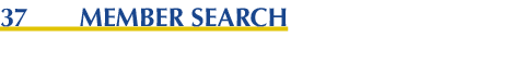 37 MEMBER SEARCH