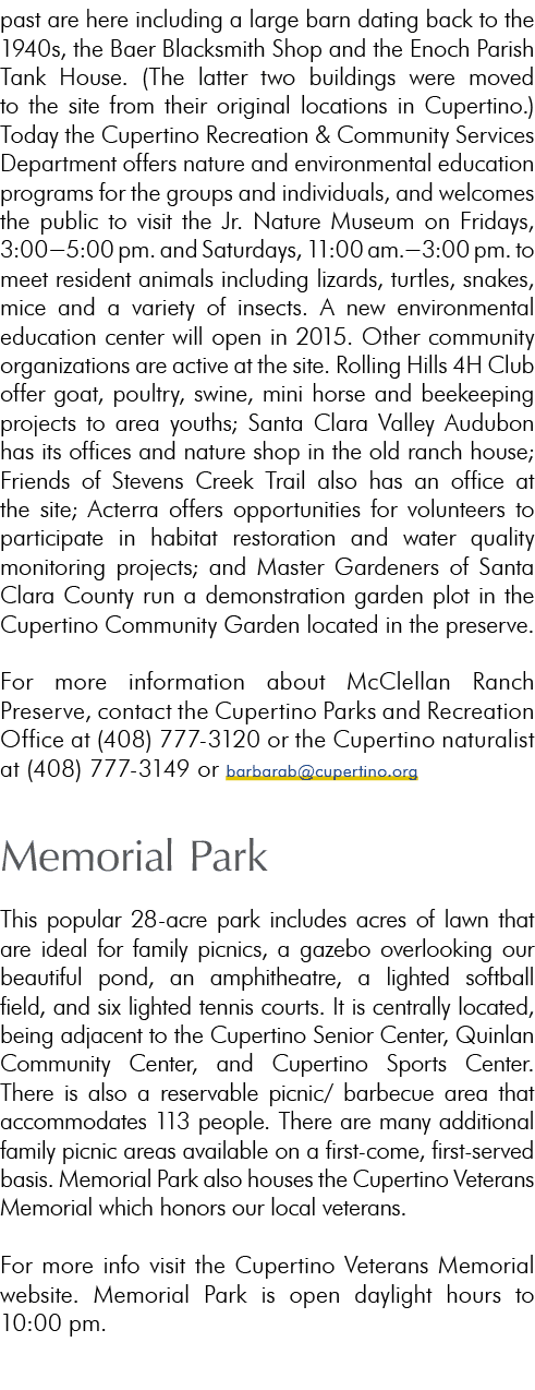 past are here including a large barn dating back to the 1940s, the Baer Blacksmith Shop and the Enoch Parish Tank Hou...