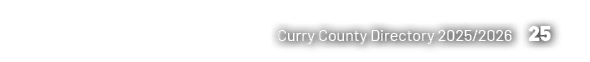 Curry County Directory 2025/2026 25