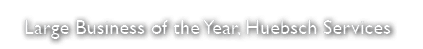 Large Business of the Year, Huebsch Services