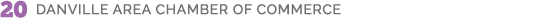 20 Danville Area Chamber of Commerce