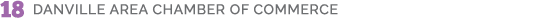 18 Danville Area Chamber of Commerce