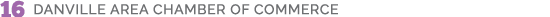 16 Danville Area Chamber of Commerce