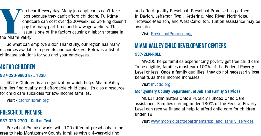You hear it every day  Many job applicants can t take jobs because they can t afford childcare  Full-time childcare c   
