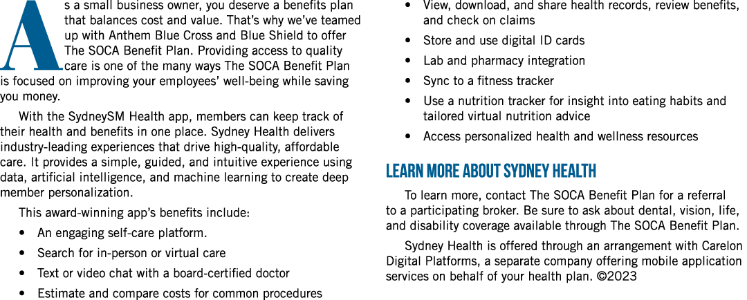 As a small business owner, you deserve a benefits plan that balances cost and value. That’s why we’ve teamed up with ...