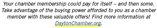 Your chamber membership could pay for itself – and then some. Take advantage of the buying power afforded to you as a...