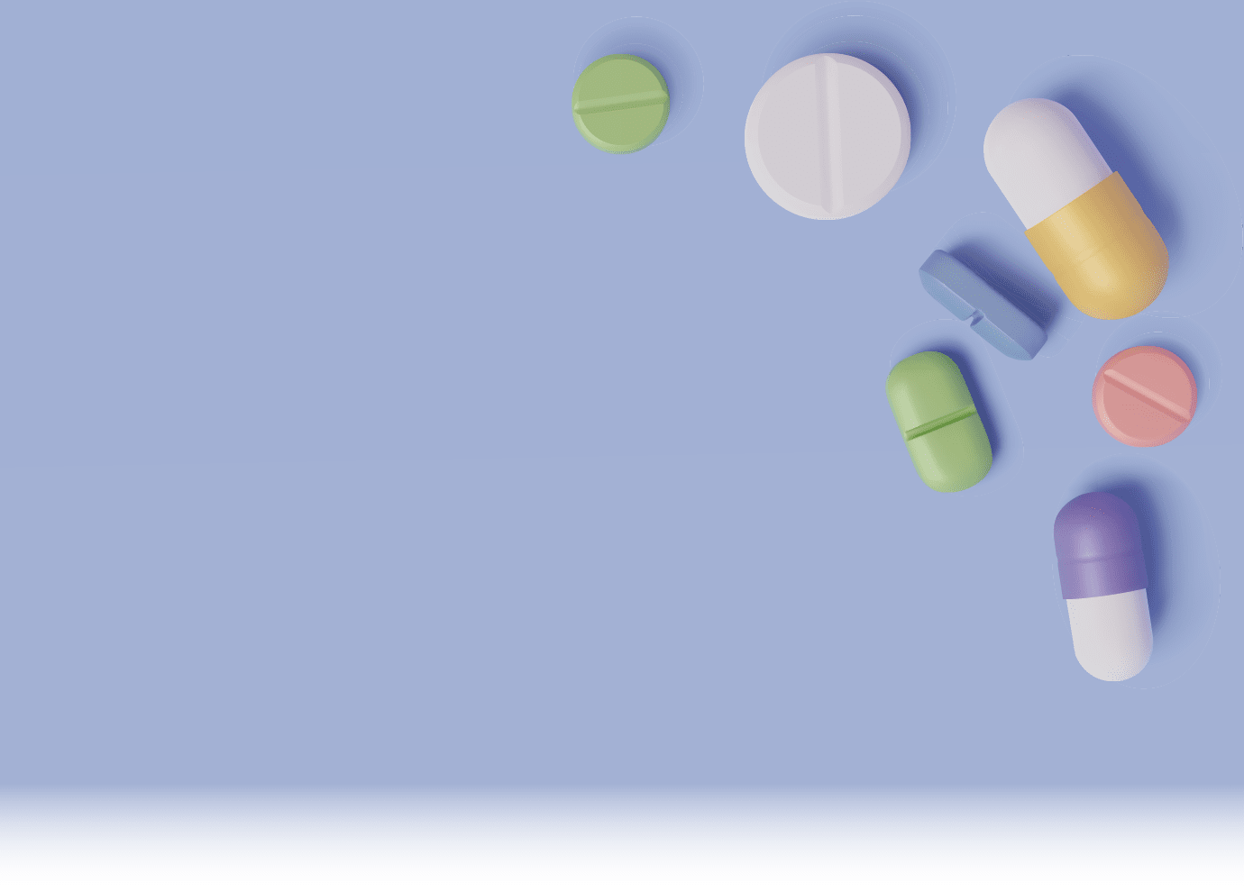 Pharmacy drug health tablet pharmaceutical, Realistic pills blister pack medical tabs. Eps 10 Vector.