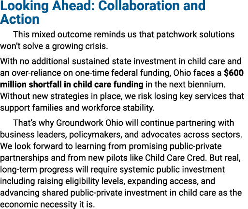 Looking Ahead: Collaboration and Action This mixed outcome reminds us that patchwork solutions won’t solve a growing ...