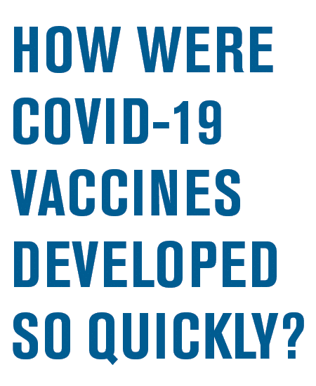 How were COVID-19 vaccines developed so quickly 