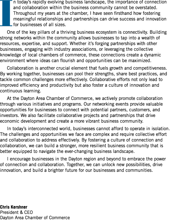 In today’s rapidly evolving business landscape, the importance of connection and collaboration within the business co...