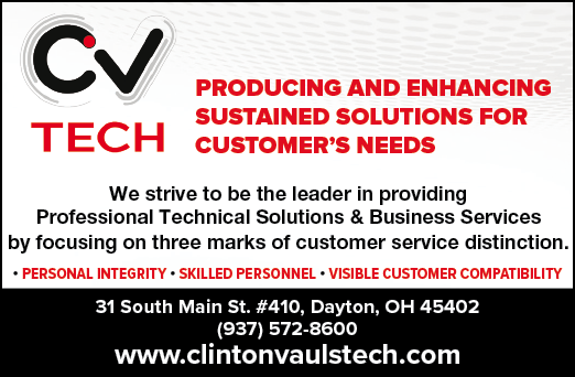 A business advertisement for CvTech, a company that provides professional technical solutions and business services. AI generated content