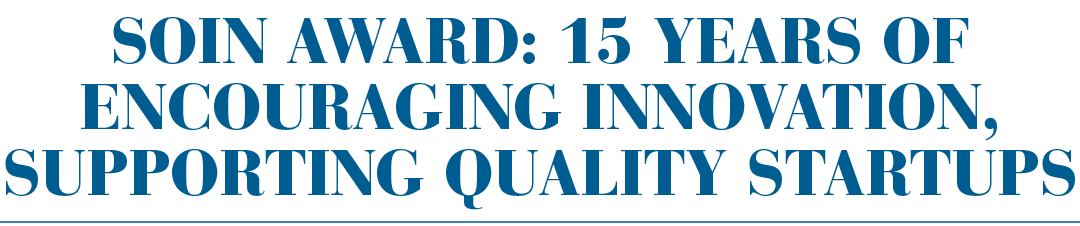 Soin Award: 15 years of encouraging innovation, supporting quality startups