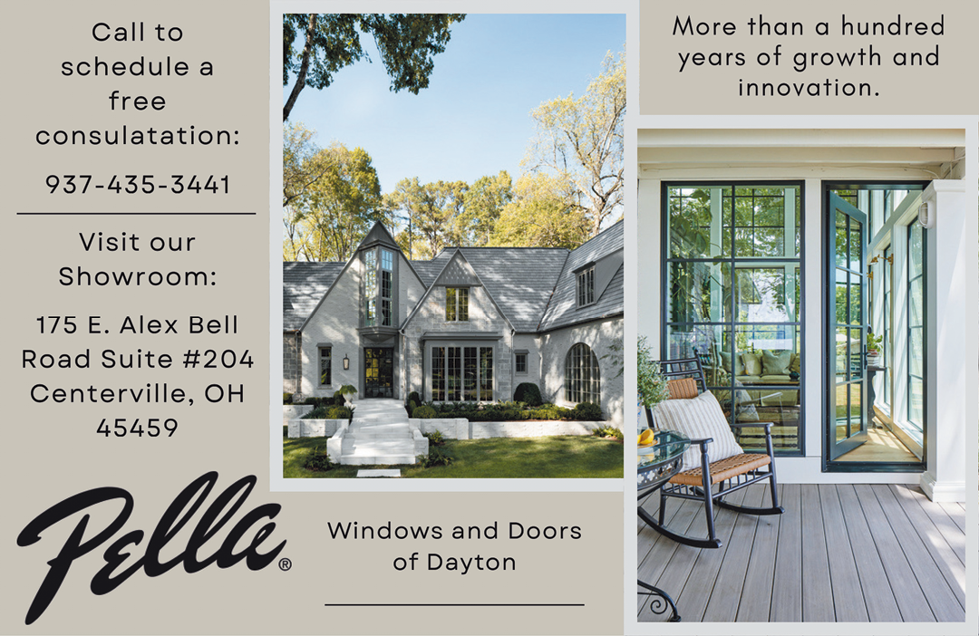 A house with a large porch and a window. Description generated by AI