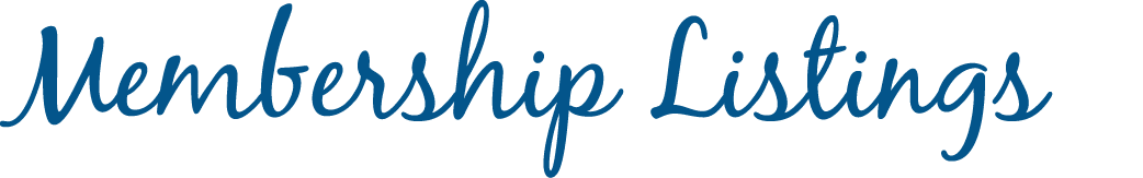 Membership Listings